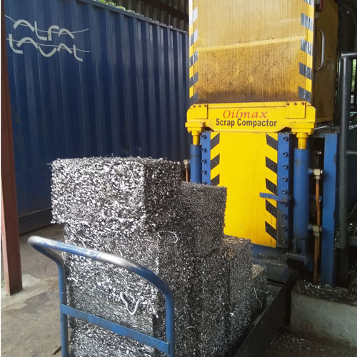 Installations scrap Compactor