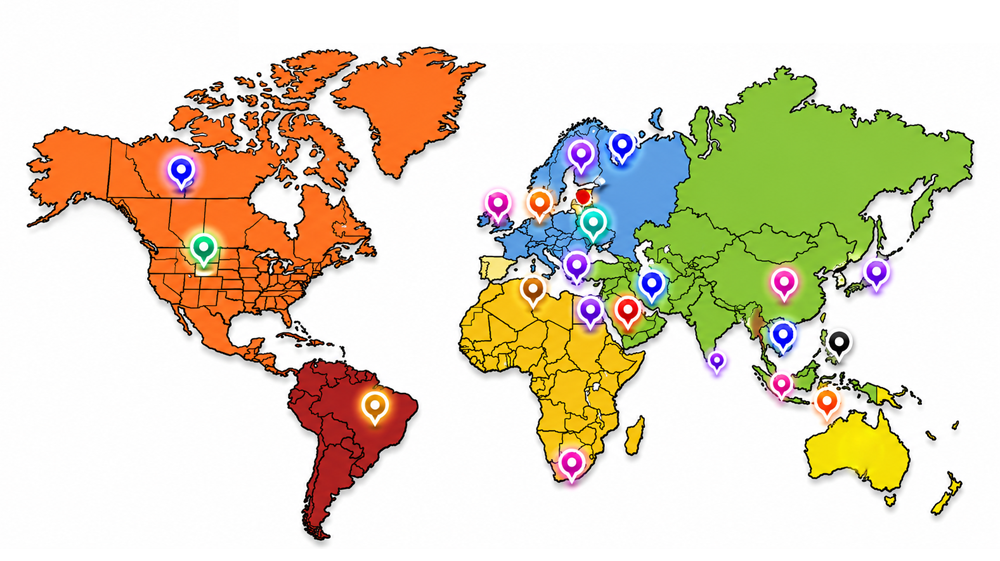 OUR GLOBAL INSTALLATIONS