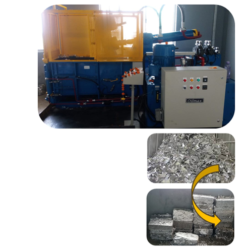 For Turning Swarf Scrap Compactor with hopper at - Planet Ispat, Pune